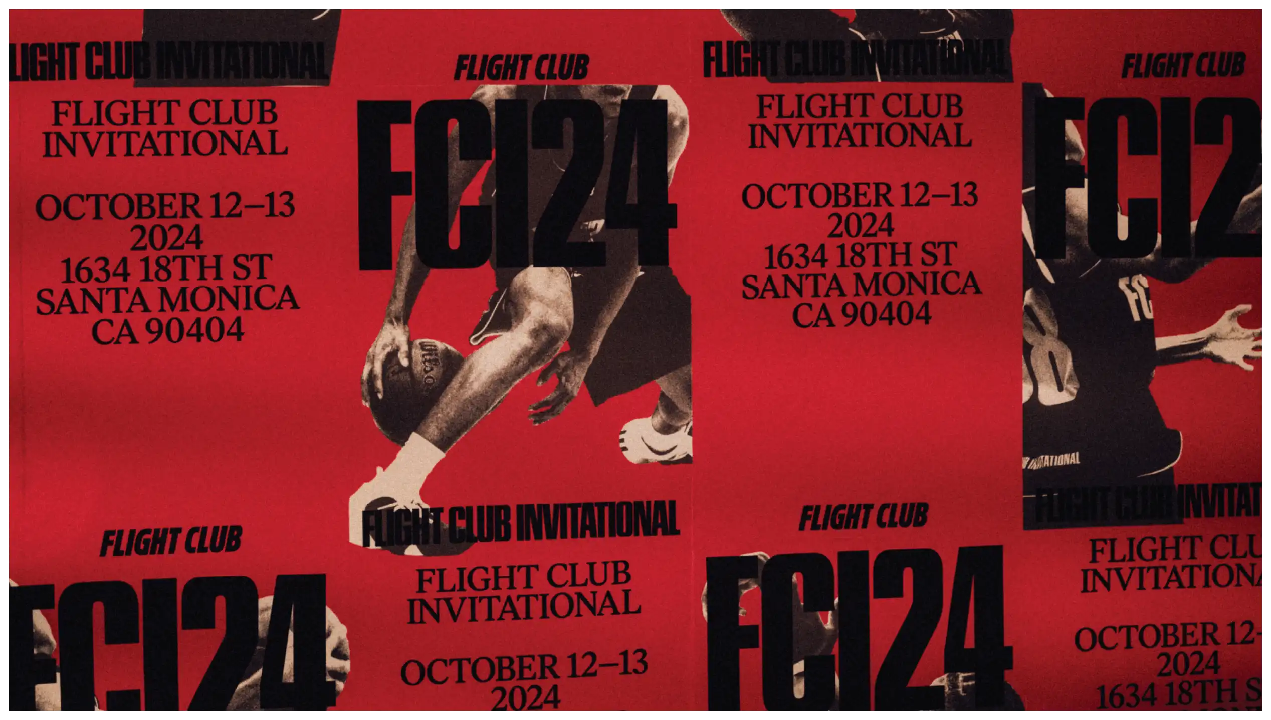 Flight Club Invitational FCI24 event poster, October 12-13 2024, Santa Monica CA