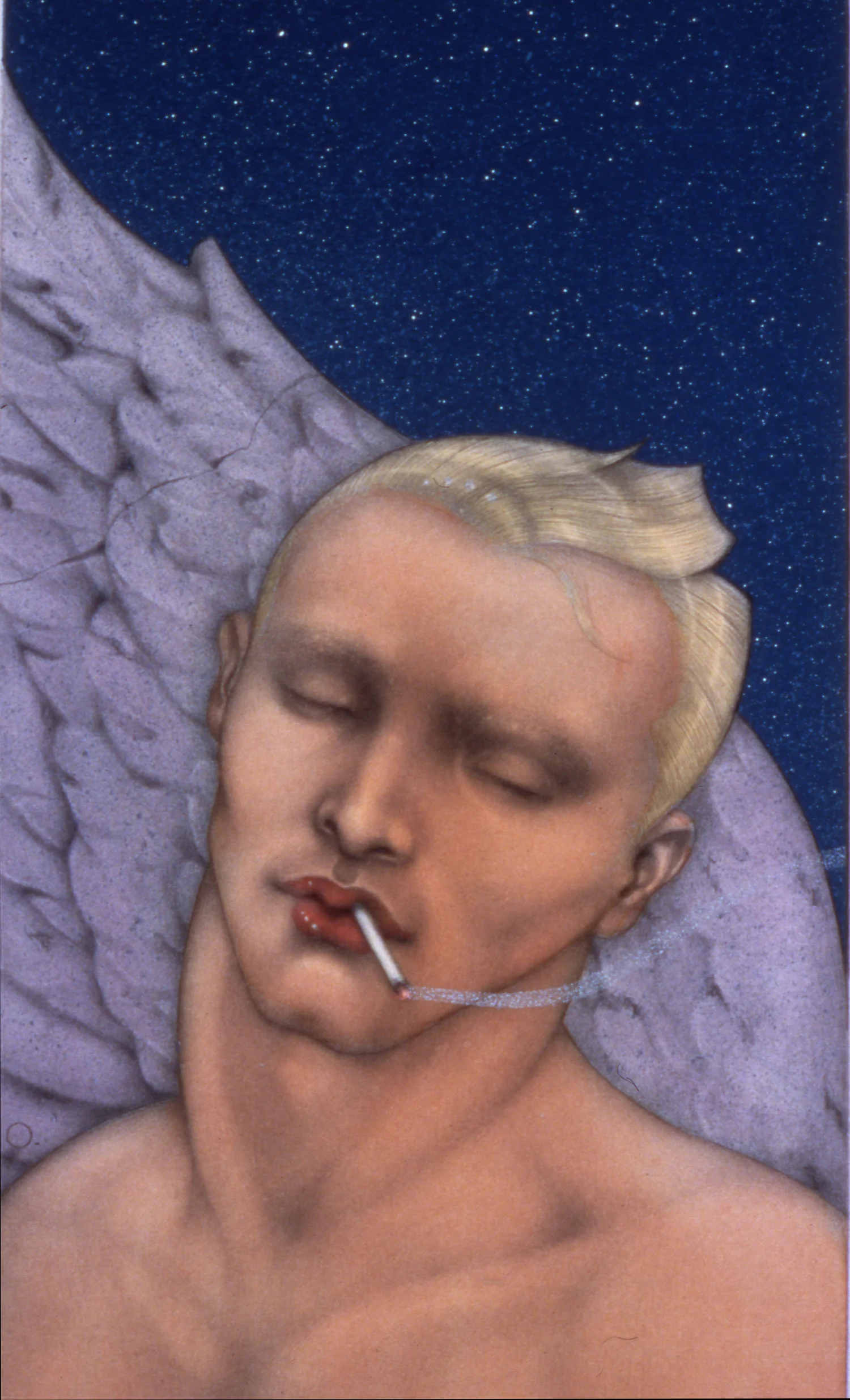 Mel Odom, Nocturnes, 1987. For the cover of Edmund White's