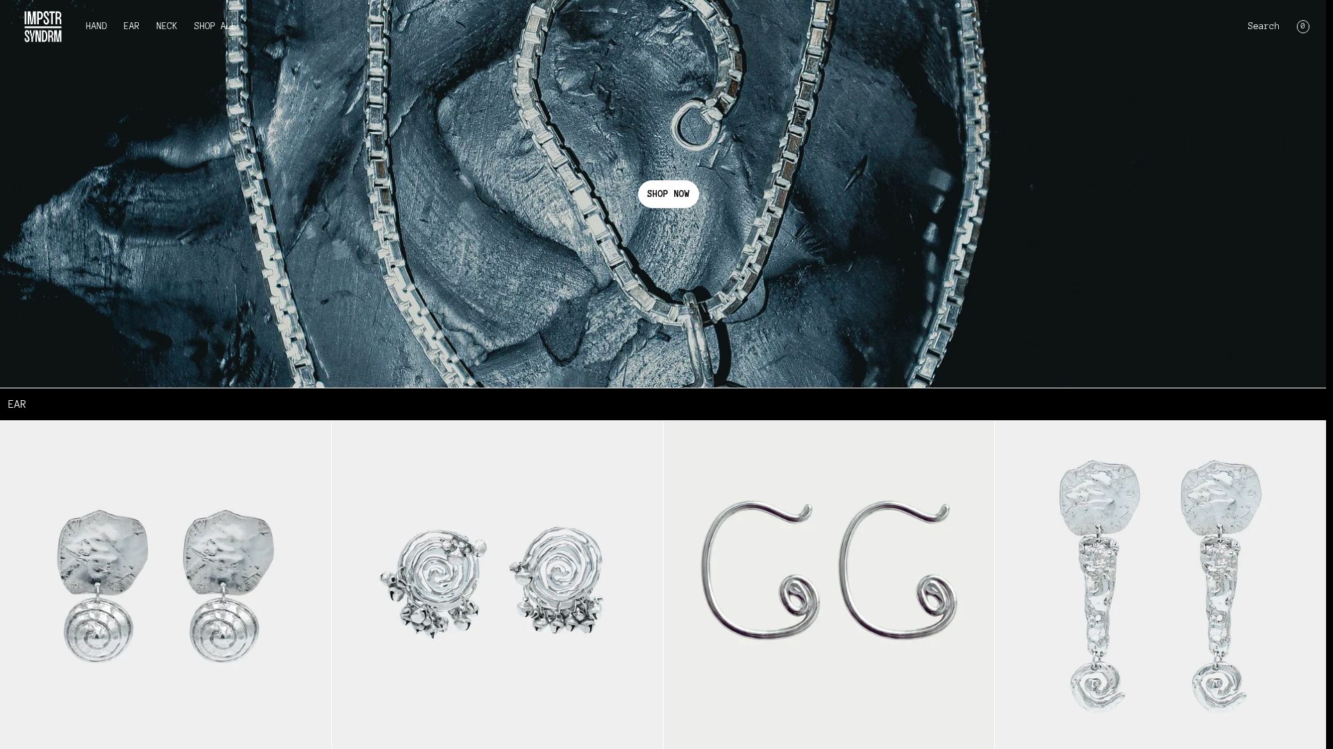IMPSTR.SYNDRM | Handcrafted Sustainable Sterling Silver Jewelry — Accessories