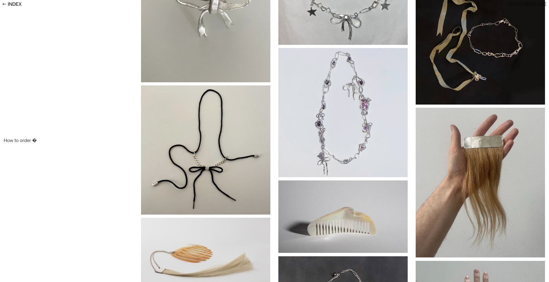 Leo Costelloe — Accessories